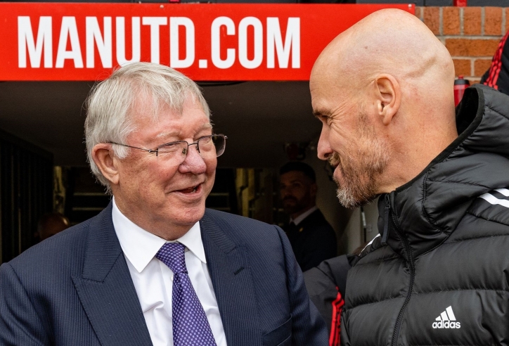 Ten Hag đếm ngược chờ phá kỷ lục của Sir Alex tại MU