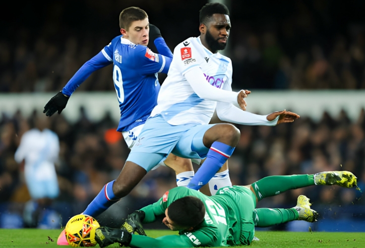 Everton vượt qua Palace để vào vòng 4 FA Cup