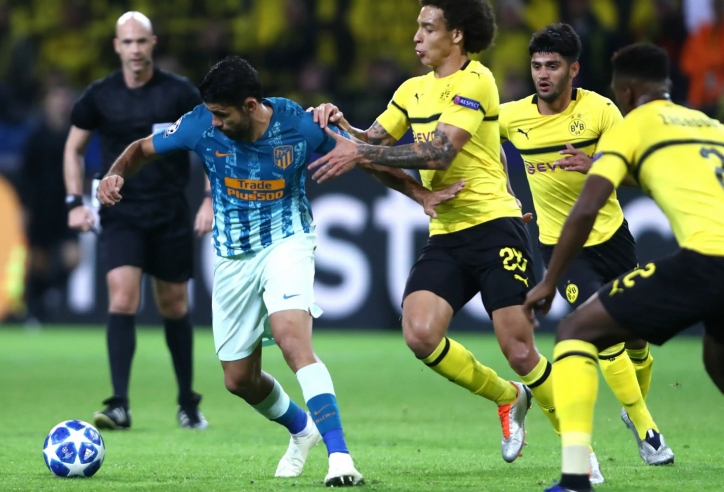 Atletico Madrid quyết chiến với Dortmund tại tứ kết C1