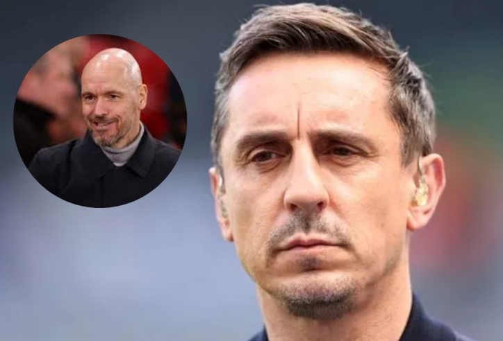 Gary Neville lên tiếng ủng hộ Erik ten Hag
