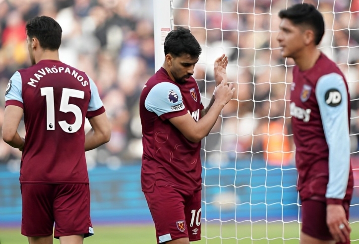 West Ham hứng chịu tổn thất tinh thần trước trận gặp Leverkusen
