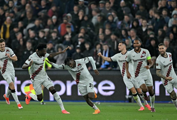 Nối dài mạch bất bại, Leverkusen thẳng tiến vào bán kết Europa League