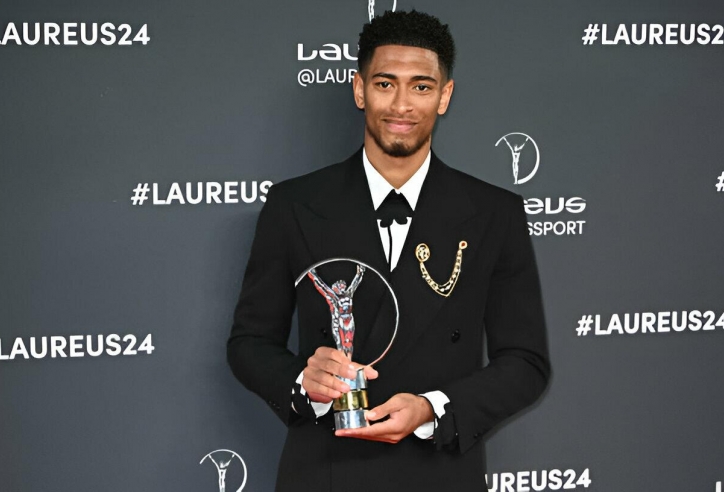 Sánh ngang Messi, Bellingham chính thức giành giải Laureus