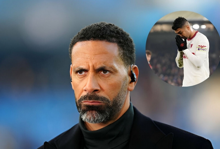 Rio Ferdinand gửi thông điệp tới Casemiro sau màn thể hiện thảm họa trước Palace