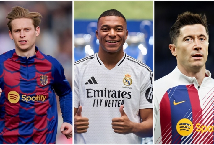 Top cầu thủ hưởng lương cao nhất La Liga: Mbappe 'hít khói' bộ đôi Barca