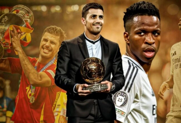 Công bố điểm Quả bóng vàng 2024: Rodri thắng 'sít sao' Vinicius