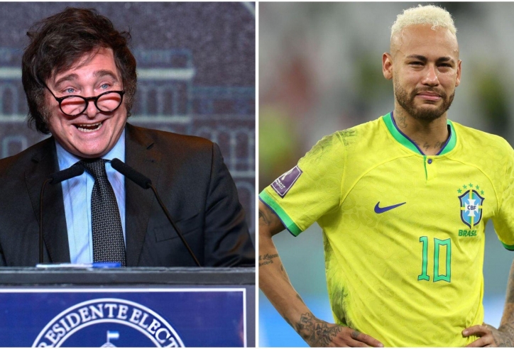 Tài khoản IG của Tổng thống Argentina trêu đùa Neymar