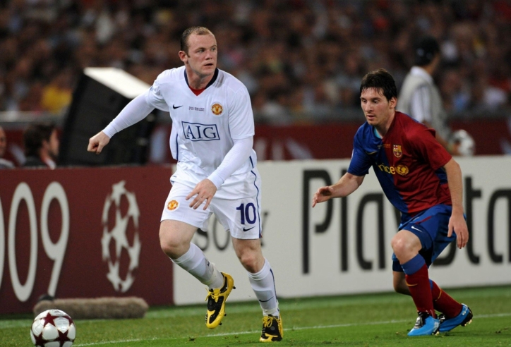 Rooney từng suýt rời MU để làm đồng đội Messi