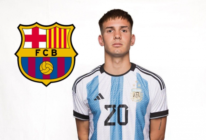 Barca theo đuổi sao trẻ Argentina tài năng bậc nhất