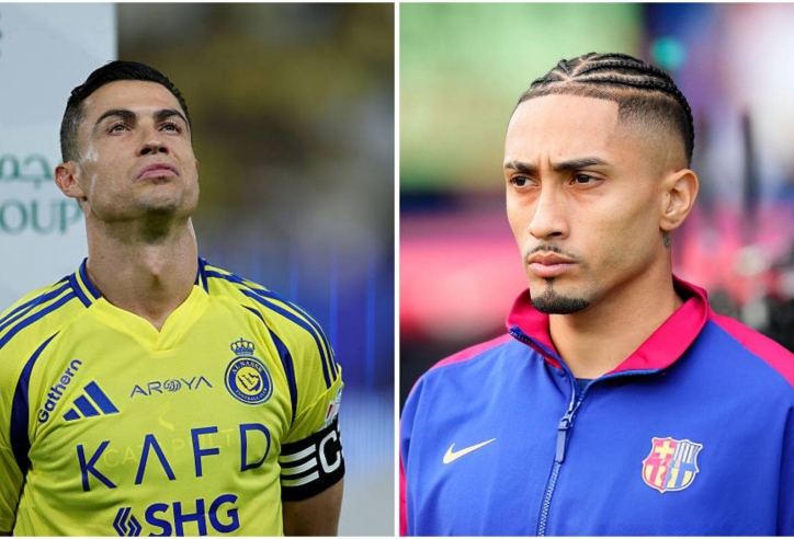 Raphinha lọt tầm ngắm kình địch của Ronaldo cùng Al Nassr