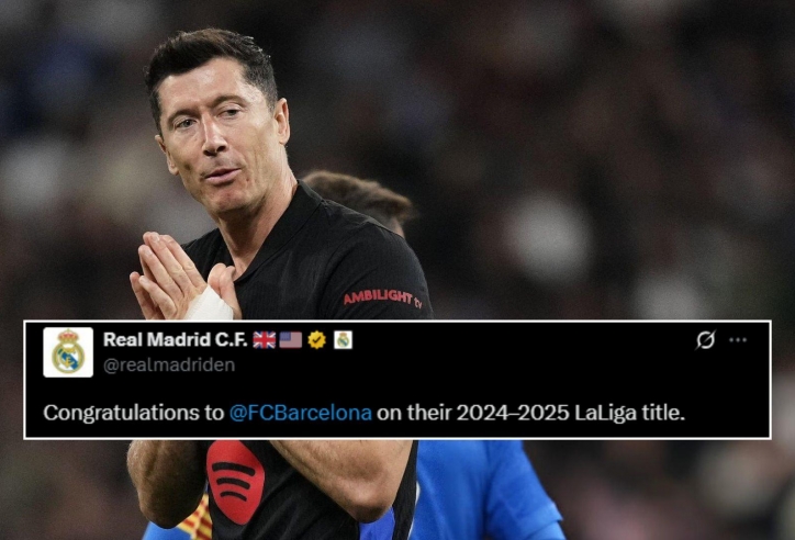 Phản ứng của Real Madrid khi Barca vô địch La Liga
