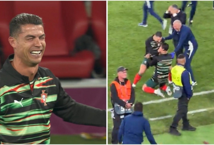 Ronaldo 'bỗng dưng muốn khóc' trong khoảnh khắc cân não