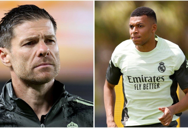 HLV Xabi Alonso báo tin không thể vui hơn về Mbappe