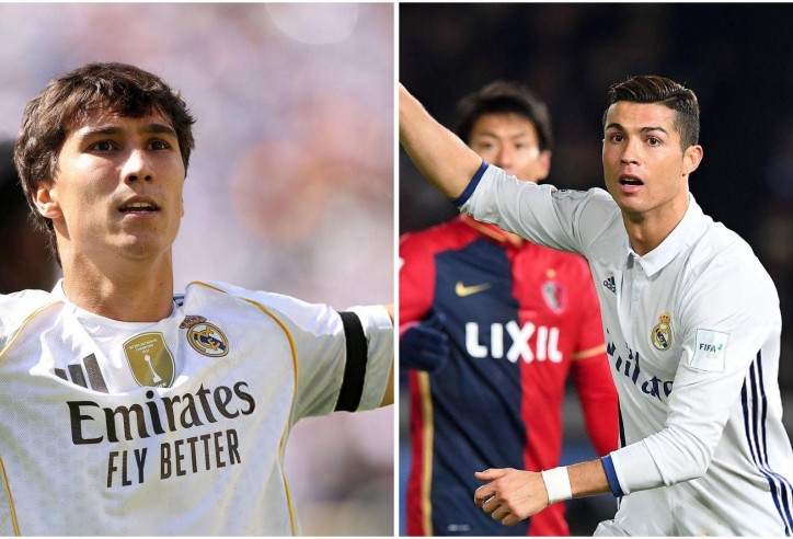 'Erling Haaland của Real' san lấp kỷ lục của Ronaldo