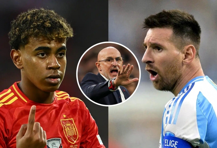 HLV Fuente: 'Hãy tận hưởng Yamal chơi bóng như Messi'
