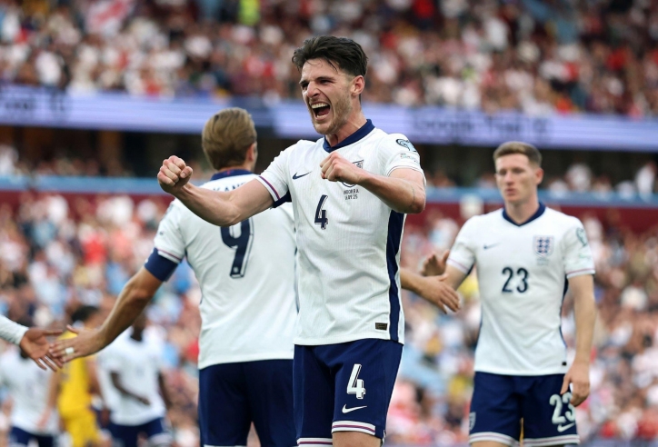 Declan Rice lập công, Anh thắng dễ Andorra