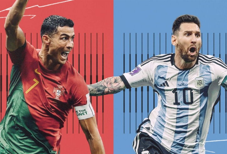 Kỷ lục gia World Cup vinh danh Messi và Ronaldo