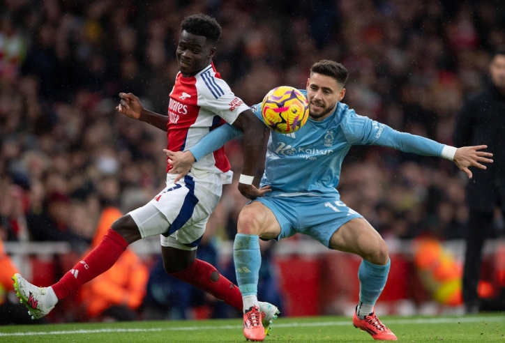 Trực tiếp Arsenal vs Nottingham: Eze đá chính
