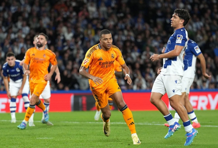 Trực tiếp Real Sociedad vs Real Madrid, 21h15 ngày 13/9