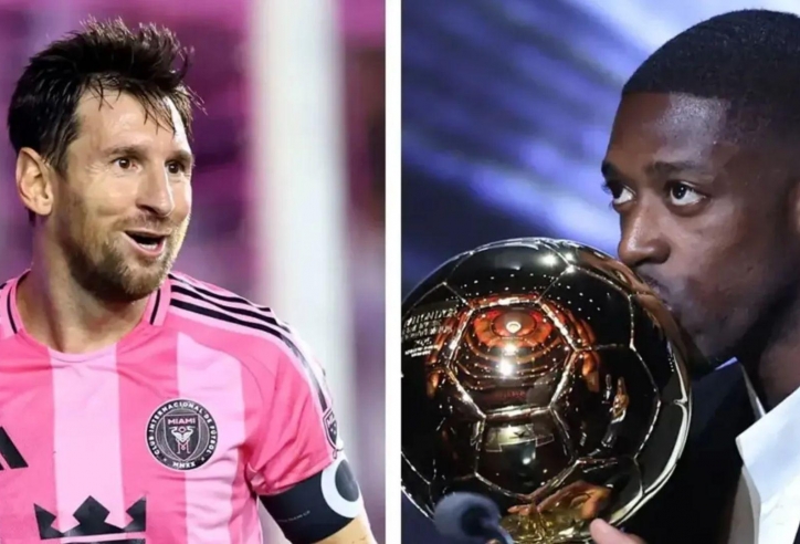 Messi có cử chỉ đáng kinh ngạc sau khi Demele giành Quả bóng Vàng