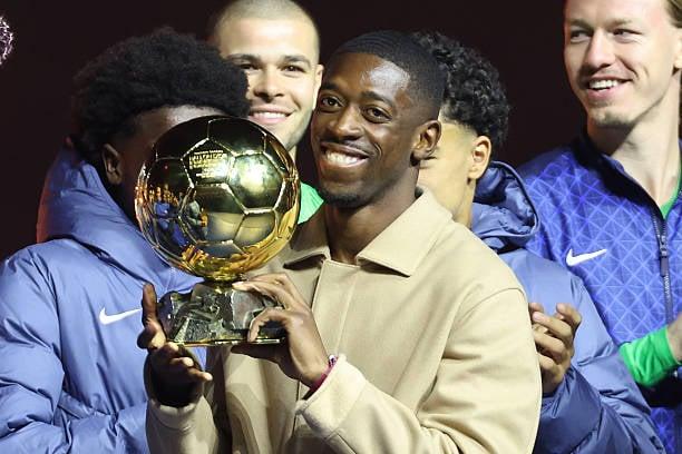 Dembele lập kỷ lục có 'một không hai' tại Quả bóng Vàng