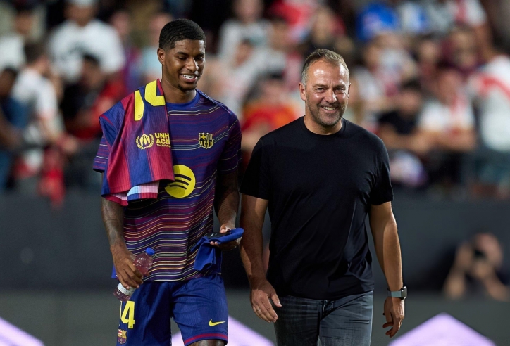 Hansi Flick báo tin vui về Rashford trước trận gặp Chelsea