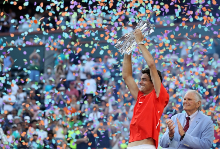 Đả bại Rafael Nadal, Taylor Fritz giành chức vô địch Masters 1000 đầu tiên trong sự nghiệp