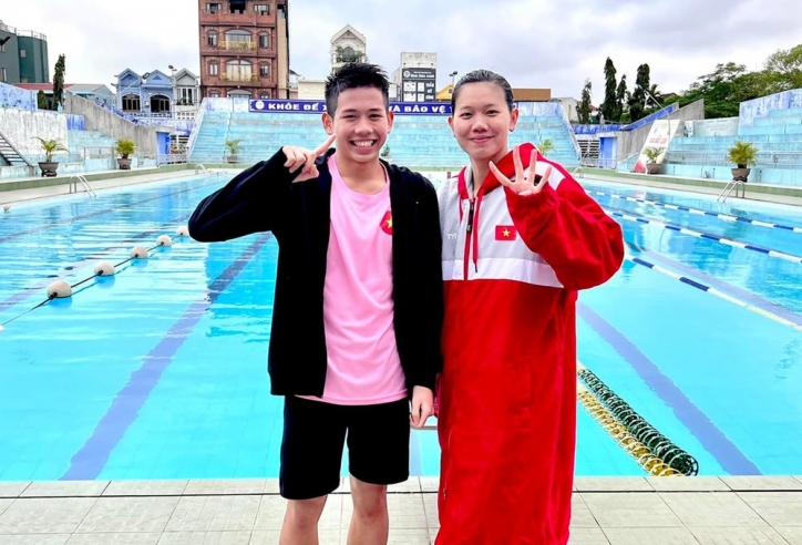 Em trai Ánh Viên tham dự SEA Games 31 ở tuổi 16