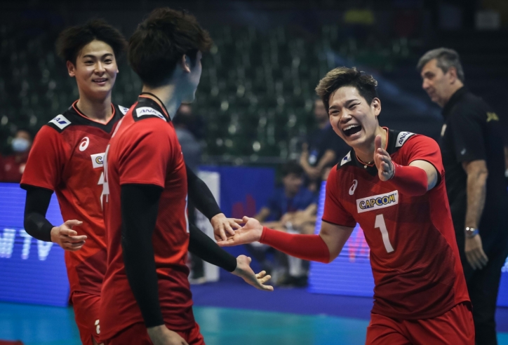 Kết quả bóng chuyền nam VNL 2022 ngày 10/6: Nishida 'tỏa sáng'