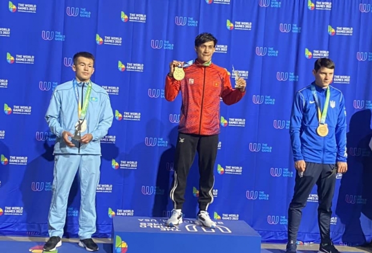 Nguyễn Trần Duy Nhất giành HCV lịch sử tại World Games 2022