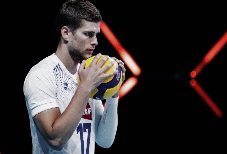 Trai đẹp Clevenot tỏa sáng, tuyển nam Pháp đè bẹp ĐKVĐ châu Âu tại VNL 2022