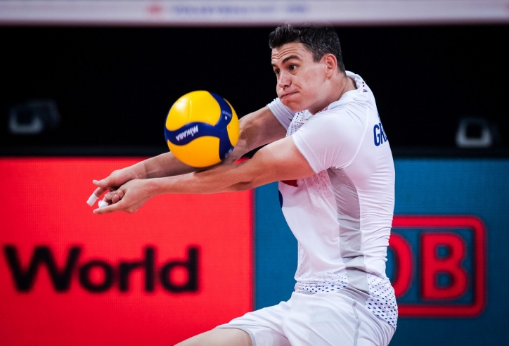 Đẳng cấp của libero số 1 thế giới Jenia Grebennikov tại VNL 2022