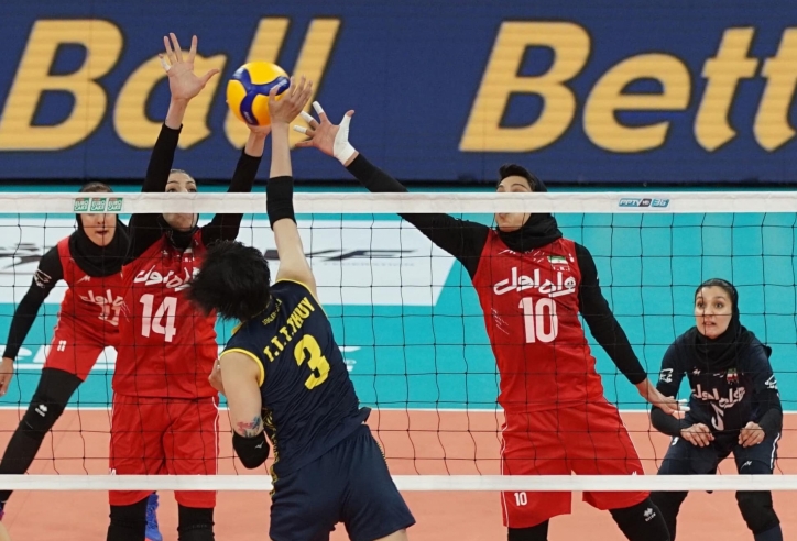 Kết quả bóng chuyền nữ AVC Cup 2022 ngày 23/8: Việt Nam hủy diệt Iran