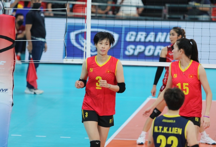 Thanh Thúy lỡ danh hiệu 'Chủ công xuất sắc' đáng tiếc tại AVC Cup 2022