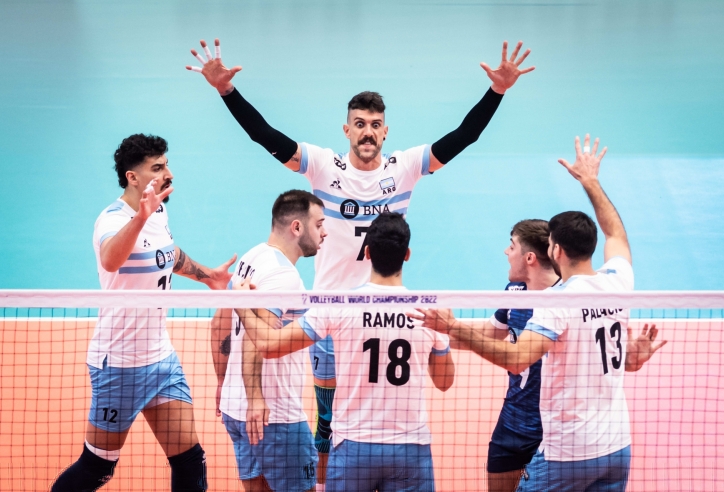 Đả bại Serbia, dàn sao nam Argentina điền tên mình vào tứ kết WCH 2022