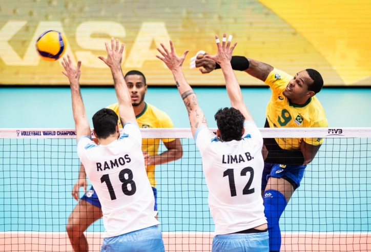 Ngôi sao gốc Cuba tỏa sáng, Brazil lần thứ 6 liên tiếp vào bán kết WCH