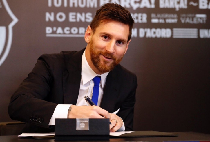 Chốt lương “khủng”, Messi ký hợp đồng 350 triệu euro với ông lớn