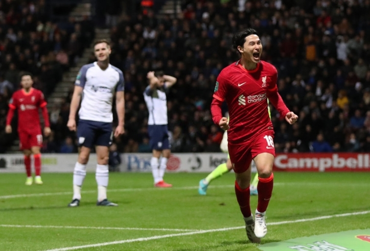 Minamino tỏa sáng, Liverpool giành vé đi tiếp tại cúp Liên đoàn Anh