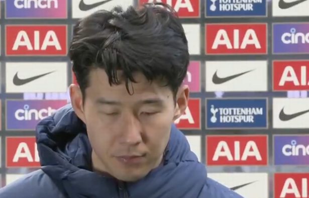 Son Heung-min bật khóc vì thua MU?