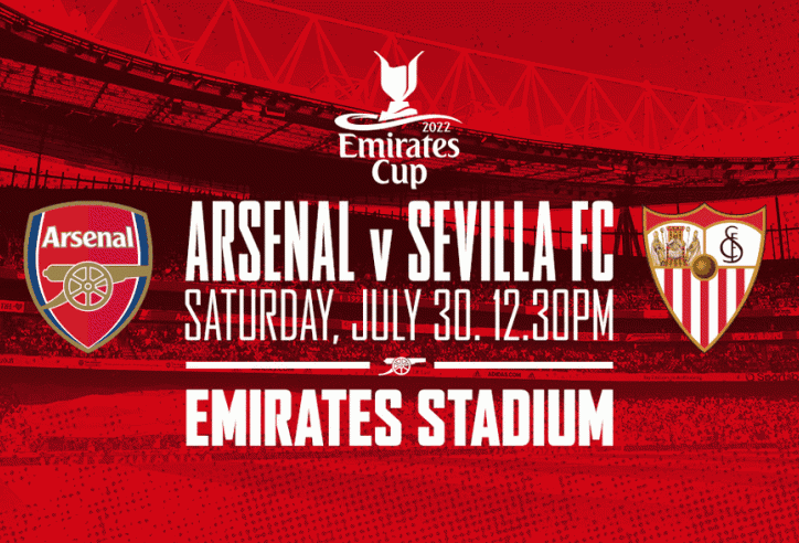 Nhận định, dự đoán Arsenal vs Sevilla, 18h30 ngày 30/7/2022