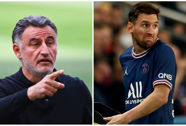 Messi tỏ thái độ lạ với HLV Galtier, PSG lại mắc nghi vấn lục đục nội bộ?