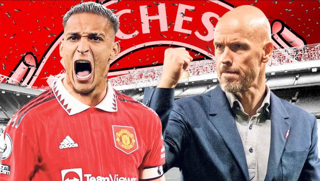 Ten Hag thẳng thắn cảnh báo Antony dù lập kỷ lục ghi bàn tại MU