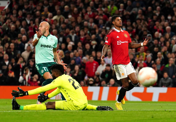 Các cầu thủ MU bất lực như thế nào trước 'người nhện' Omonia?
