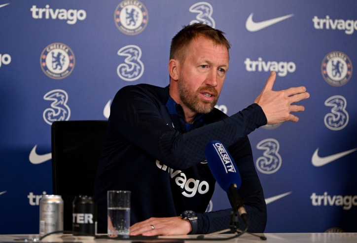 HLV Graham Potter tuyên bố xanh rờn: 'Còn lâu Chelsea mới sa thải tôi'