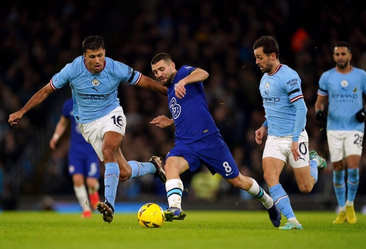 Đè bẹp Chelsea 4 bàn không gỡ, Man City giành quyền bước tiếp tại FA Cup