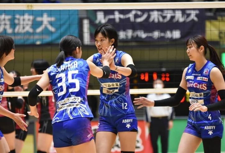 Thanh Thúy tiếp tục tỏa sáng, PFU BlueCats thắng dễ ĐH Fukuoka