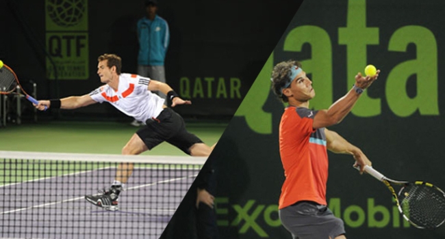 Qatar Open: Nadal, Murray thẳng tiến vào vòng 2