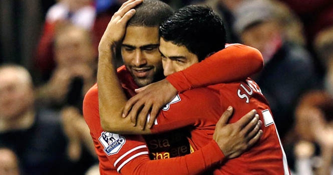 Agger và Suarez đưa The Kop trở lại top 4