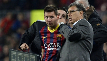 Sao Barca chúc mừng sự trở lại của Messi