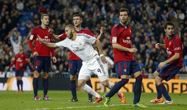 Video bàn thắng: Real 2-0 Osasuna (Cup nhà vua TBN)